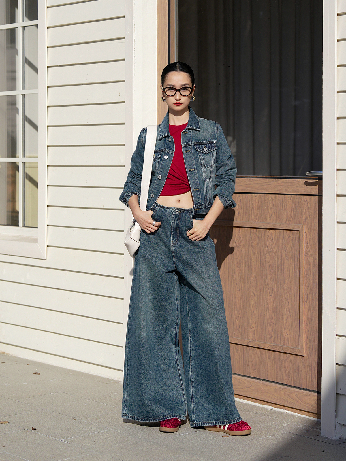 Retro Cotton Denim Jacket High – Vintage Fashion Collection Bewertung und Preis