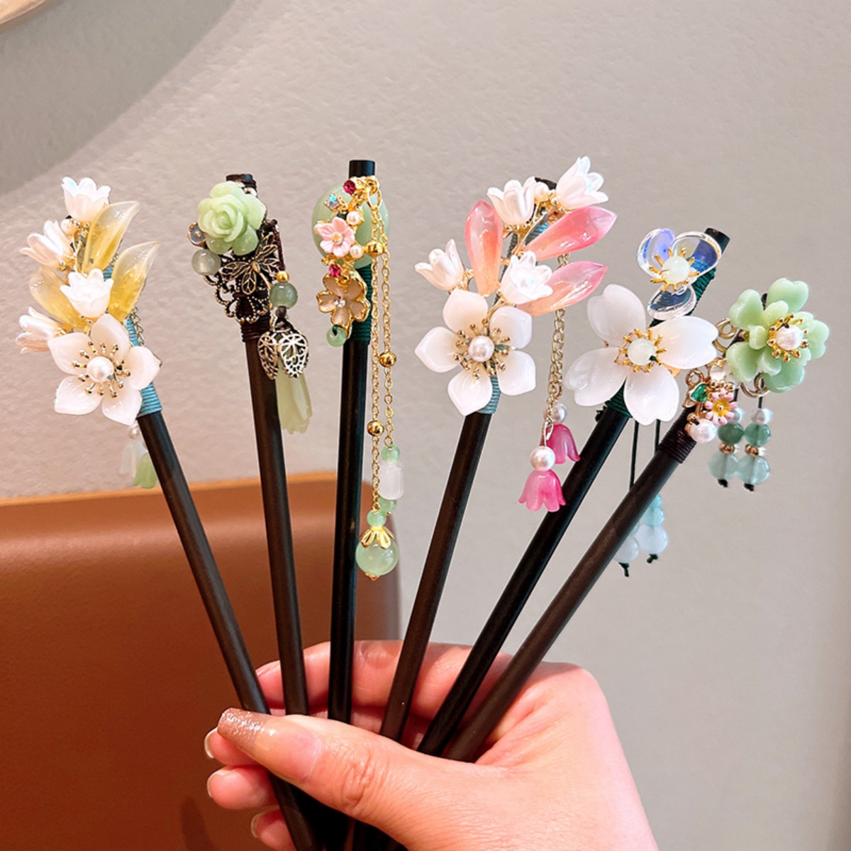 Exquisite Flower Tassel Wooden – Vintage Fashion Shop Bewertung und Preis