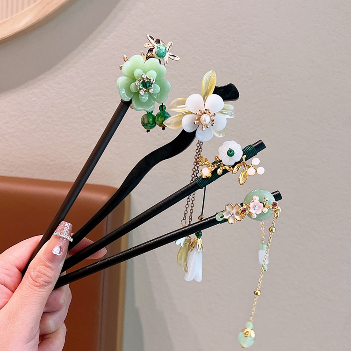 Exquisite Flower Tassel Wooden – Vintage Fashion Shop Bewertung und Preis