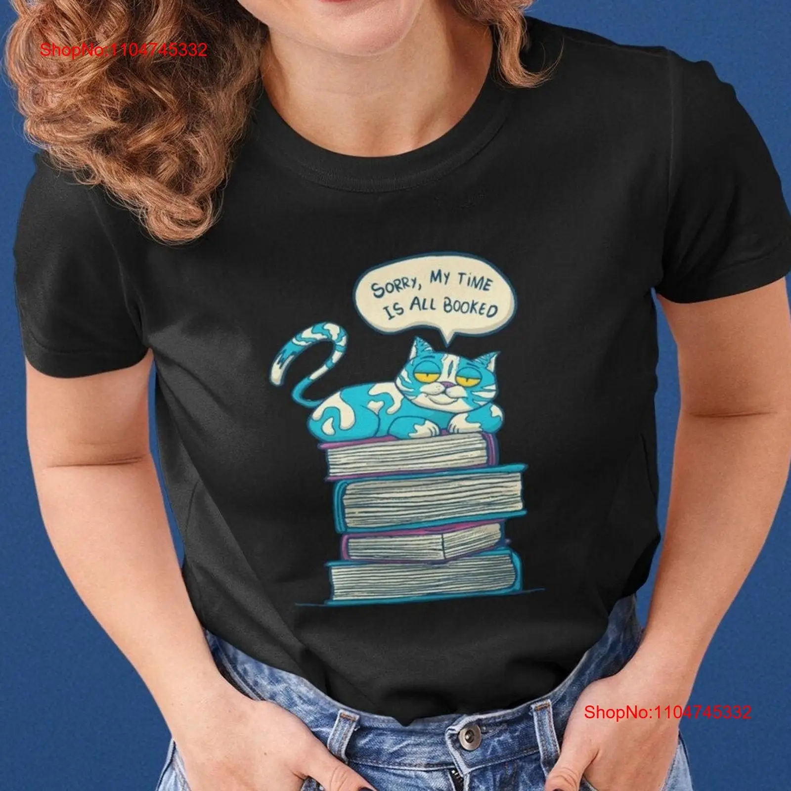T Shirt Women Cat with Books F – Vintage Fashion Knitwear Book Bewertung und Preis